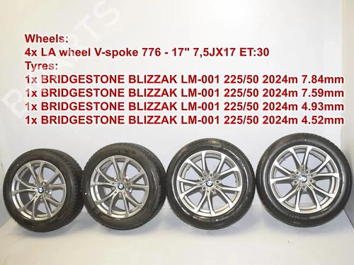 Used Rim Rim BMW 3 Touring (G21, G81) 320 d (163 hp) 34086103 34086103