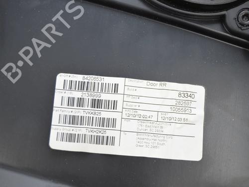 Rear right panel BMW X3 (F25) xDrive 20 d | BP38552045C61 - Image 4
