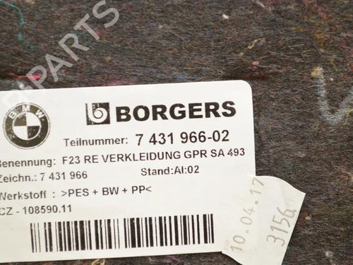 Boot lining BMW 2 Convertible (F23) 220 i | BP34084993I3 - Image 5