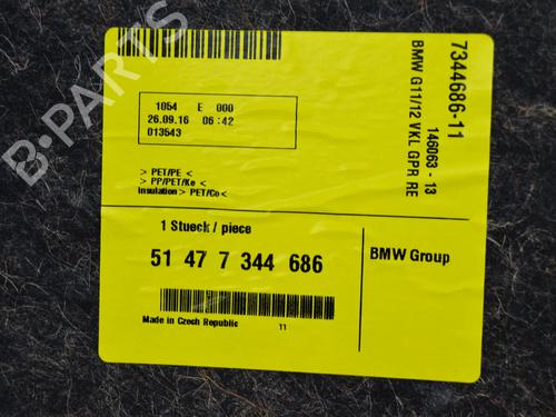 Boot lining BMW 7 (G11, G12) 750 d, Ld xDrive | BP36808850I3 - Image 4