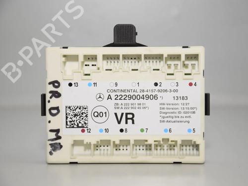 Used Electronic module Electronic module MERCEDES-BENZ S-CLASS (W222, V222, X222) S 350 BlueTEC / d (222.132, 222.032, 222.123) (258 hp) 34081993 34081993