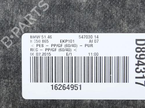 Rear parcel shelf BMW 6 Coupe (F13) M6 | BP34081217C85 - Image 5