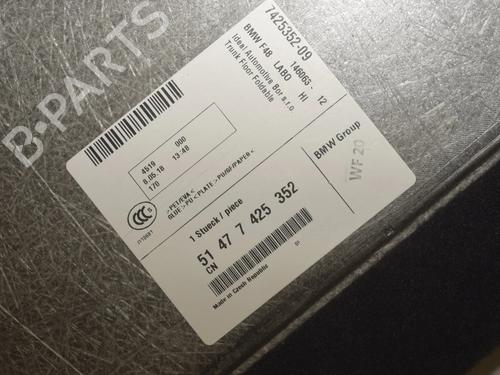 Boot lining BMW X1 (F48) xDrive 18 d | BP34097584I3  - Image 14