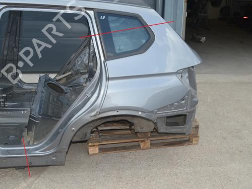 Guarda-lamas trás esquerdo Guarda-lamas trás esquerdo BMW X3 (F25) sDrive 20 i (184 hp) 34063792 34063792