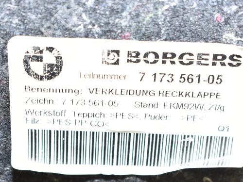 Boot lining BMW 1 Convertible (E88) 120 d | BP34065527I3  - Image 5