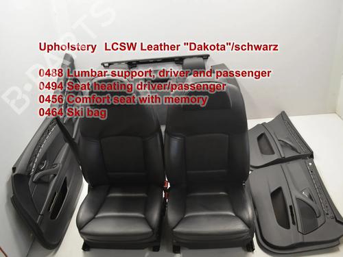 Used Seats set Seats set BMW 5 (F10) 530 d xDrive (258 hp) 34076478 34076478