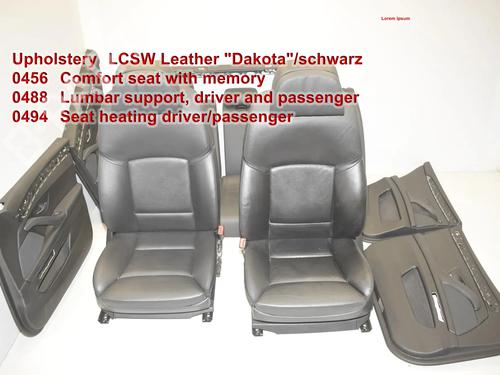 Used Seats set Seats set BMW 5 Touring (F11) M 550 d xDrive (381 hp) 34072243 34072243