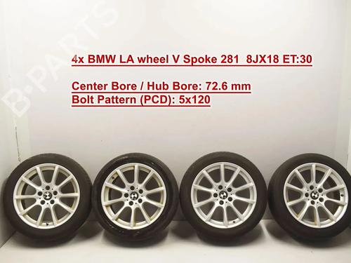 wheel-set-bmw-5-touring-f11-2009-2010-2011-2012-2013-2014-2015-2016-2017-34067749 main image