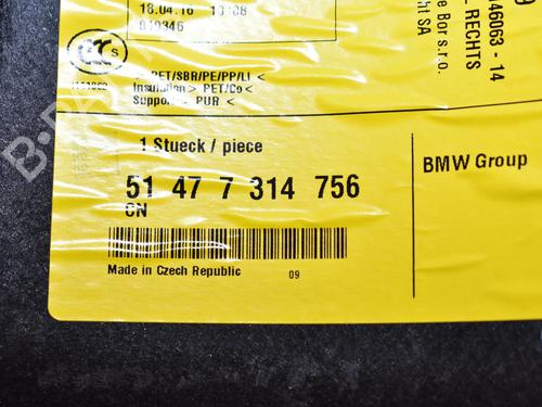 Boot lining BMW i3 (I01) Range Extender | BP34088369I3  - Image 9