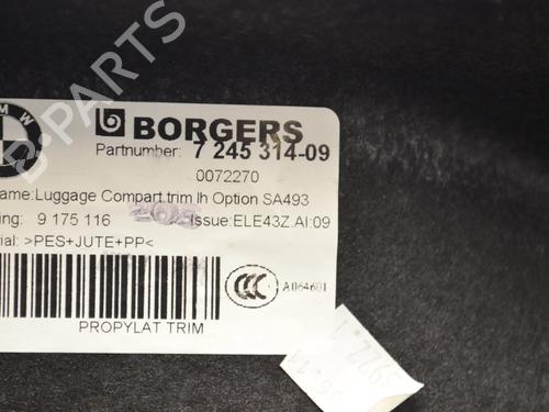 Boot lining BMW X3 (F25) xDrive 35 i | BP34062336I3  - Image 9