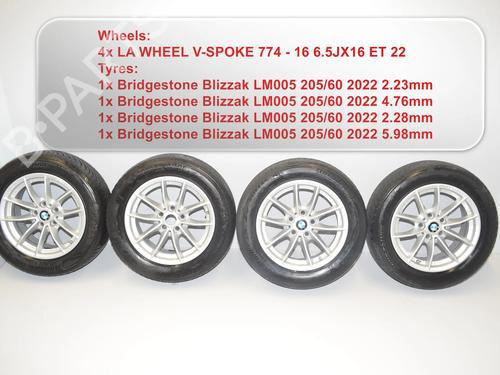 Used Wheel set Wheel set BMW 3 (G20, G80, G28) 318 d (150 hp) 34081555 34081555