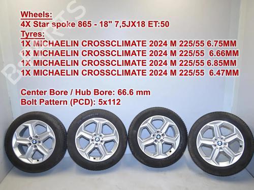 Used Rim Rim BMW X1 (U11) sDrive 18 i (136 hp) 34713247 34713247