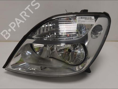 Used Left headlight Left headlight RENAULT SCÉNIC I MPV (JA0/1_, FA0_) [1999-2010] 33577470 33577470