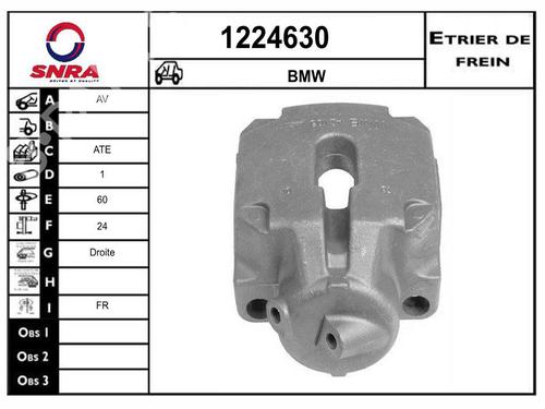 right-front-brake-caliper-bmw-5-e60-2001-2002-2003-2004-2005-2006-2007-2008-2009-2010-35912207 main image