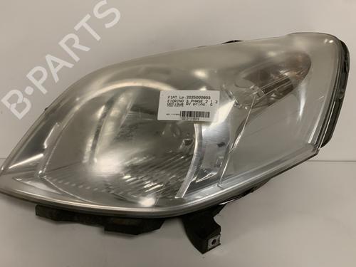Used Left headlight Left headlight FIAT FIORINO Box Body/MPV (225_) [2007-2026] 33594306 33594306