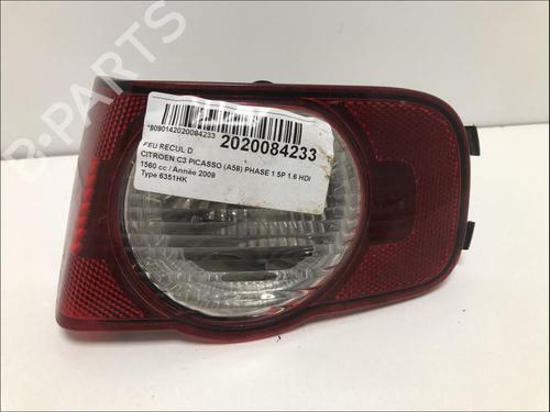 Used Reverse light Reverse light CITROËN C3 Picasso (SH_) [2008-2026] 34705504 34705504
