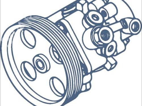 Used Steering pump Steering pump FORD FIESTA V (JH_, JD_) 1.25 16V (75 hp) 33585416 33585416