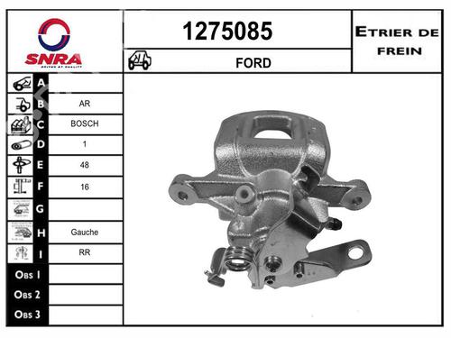 Used Left rear brake caliper Left rear brake caliper 37255794 37255794