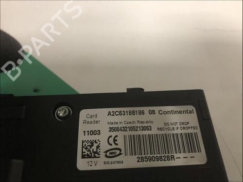 Used Card reader Card reader RENAULT SCÉNIC III (JZ0/1_) 1.5 dCi (110 hp) 33584659 33584659