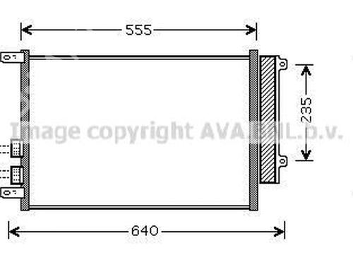 Used AC radiator AC radiator ALFA ROMEO 147 (937_) [2000-2010] 35912880 35912880