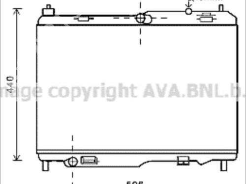 water-radiator-ford-fiesta-vi-cb1-ccn-2008-35907917 main image