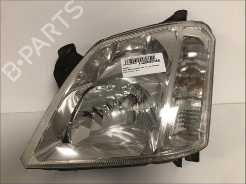Used Left headlight Left headlight OPEL MERIVA A MPV (X03) 1.4 16V Twinport (E75) (90 hp) 33581980 33581980