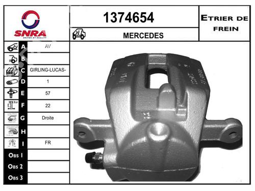 right-front-brake-caliper-mercedes-benz-a-class-w169-2004-2005-2006-2007-2008-2009-2010-2011-2012-33597501 main image