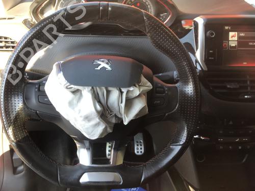 Steering wheel PEUGEOT 2008 I (CU_) 1.2 THP 110 / PureTech 110 | BP33603849C49 - Image 3