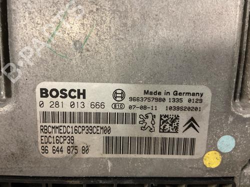 Engine control unit (ECU) PEUGEOT 4007 (VU_, VV_) 2.2 HDi | BP37229479M57 - Image 2
