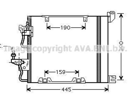 AC-Kondensator AC-Kondensator OPEL ASTRA H (A04) [2004-2014] 35911354 35911354