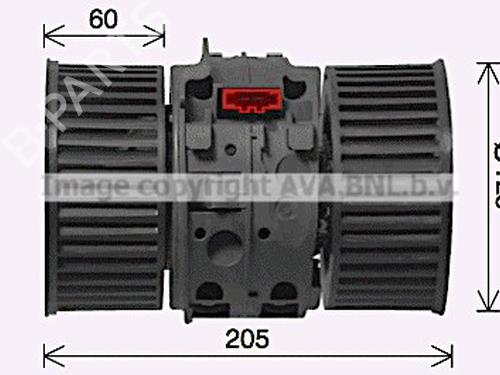 Used Heater blower motor Heater blower motor RENAULT SCÉNIC III (JZ0/1_) 1.6 dCi (JZ00, JZ12) (130 hp) 33739410 33739410