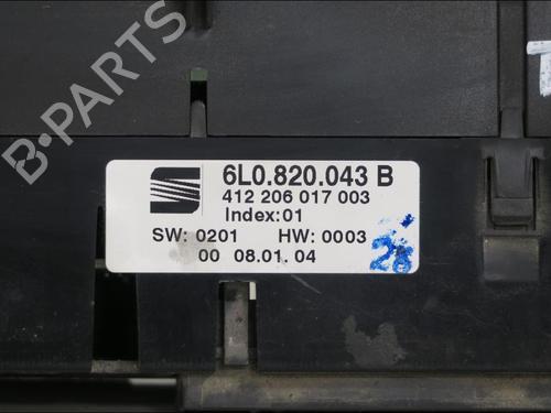 AC Styreenhet / Manøvreringsenhet AC Styreenhet / Manøvreringsenhet SEAT IBIZA III (6L1) 1.4 TDI (75 hp) 33573452 33573452