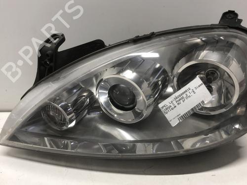 Used Left headlight Left headlight OPEL CORSA C (X01) 1.3 CDTI (F08, F68) (70 hp) 33602193 33602193