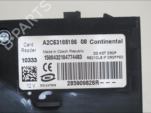 Used Card reader Card reader RENAULT SCÉNIC III (JZ0/1_) 1.9 dCi (JZ0J, JZ1J, JZ1K, JZ1S) (131 hp) 33574123 33574123