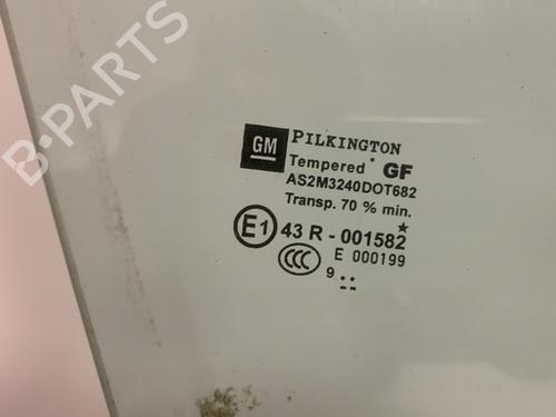 Used Front right door window Front right door window OPEL ASTRA J (P10) 2.0 CDTI (68) (160 hp) 33591528 33591528