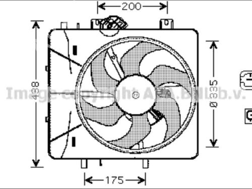 radiator-fan-peugeot-1007-km_-2005-35908588 main image