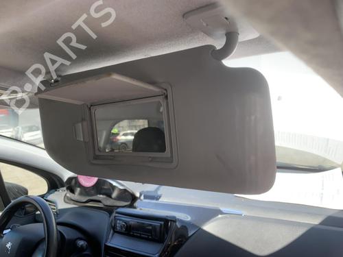 Used Right sun visor Right sun visor PEUGEOT 208 I (CA_, CC_) 1.4 HDi (68 hp) 34451238 34451238