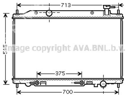 Radiador agua Radiador agua NISSAN MURANO I (Z50) 3.5 4x4 (234 hp) 33970198 33970198