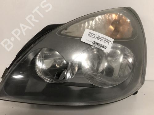 Used Left headlight Left headlight RENAULT CLIO II (BB_, CB_) 1.2 (BB0A, BB0F, BB10, BB1K, BB28, BB2D, BB2H, CB0A,... (58 hp) 33595024 33595024