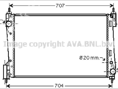 water-radiator-opel-corsa-d-s07-2006-2007-2008-2009-2010-2011-2012-2013-2014-2015-35907066 main image