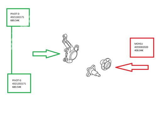 Manga de eixo frente esquerda Manga de eixo frente esquerda TOYOTA AURIS (_E15_) 2.0 D-4D (ADE150_, ADE150R) (126 hp) 33851286 33851286