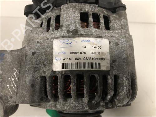 Used Alternator Alternator FORD FOCUS I Turnier (DNW) 1.6 16V (100 hp) 33576271 33576271