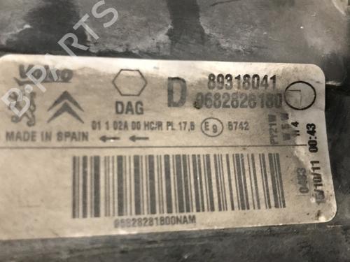 Used Right headlight Right headlight CITROËN BERLINGO Box Body/MPV (B9) [2008-2026] 33708428 33708428