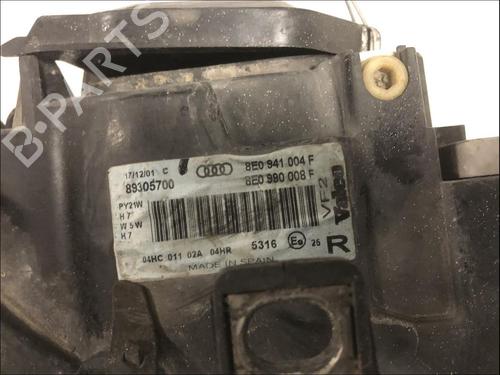 Used Right headlight Right headlight AUDI A4 B6 (8E2) 1.9 TDI (130 hp) 33581712 33581712
