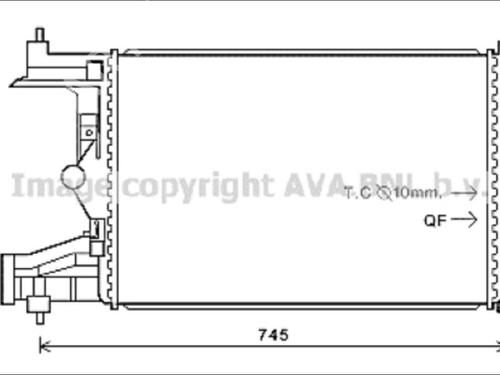 water-radiator-chevrolet-cruze-j300-2009-33584337 main image
