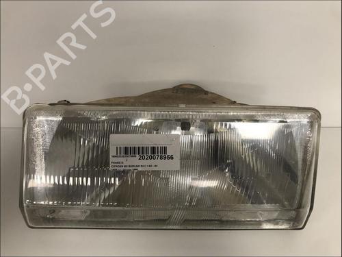 Used Left headlight Left headlight CITROËN BX (XB-_) 19 D (69 hp) 33580828 33580828