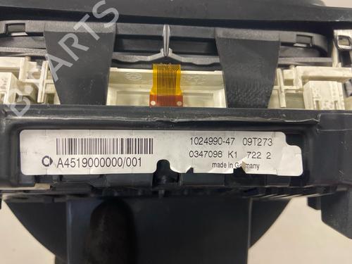 Instrument cluster SMART FORTWO Coupe (451) 0.8 CDi (451.301) | BP36579636C47 - Image 3