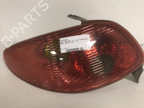 Used Left taillight Left taillight PEUGEOT 206 Hatchback (2A/C) [1998-2012] 33598816 33598816
