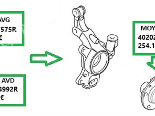 right-front-steering-knuckle-renault-twingo-iii-bcm_-bca_-2014-33589424 main image