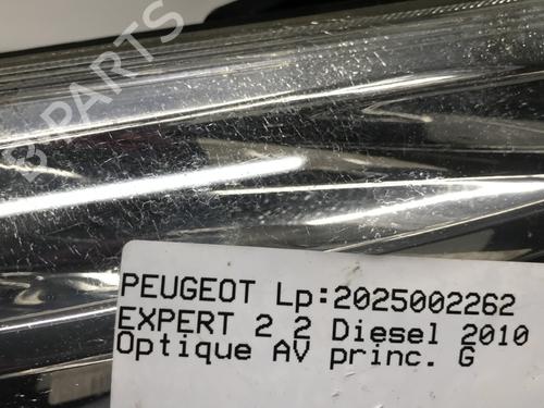 Used Left headlight Left headlight PEUGEOT EXPERT Van (VF3A_, VF3U_, VF3X_) 2.0 HDi 140 (136 hp) 33599637 33599637